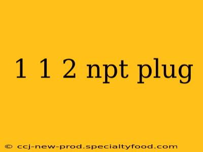 1 1 2 npt plug