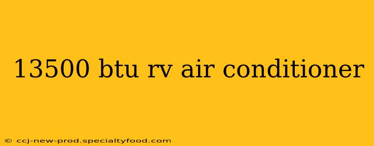 13500 btu rv air conditioner