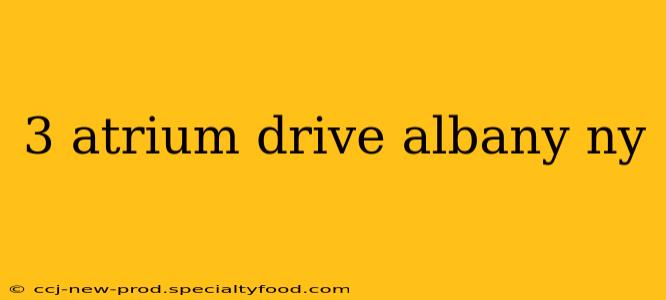 3 atrium drive albany ny