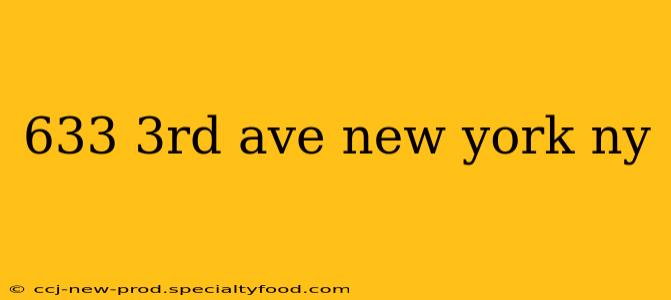 633 3rd ave new york ny