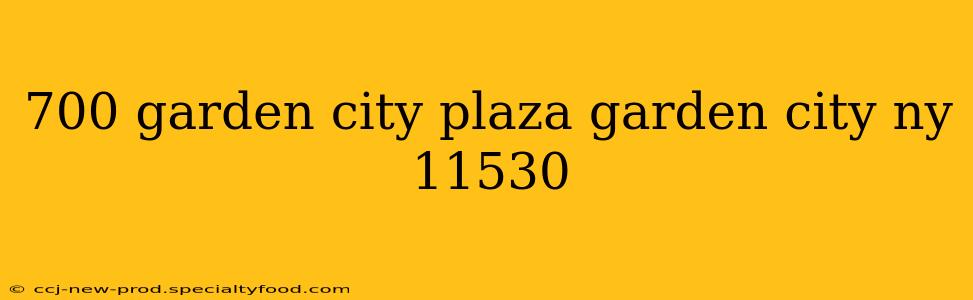 700 garden city plaza garden city ny 11530