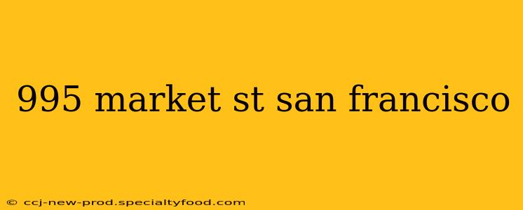 995 market st san francisco