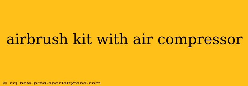 airbrush kit with air compressor