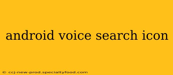 android voice search icon