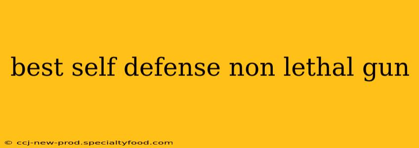 best self defense non lethal gun