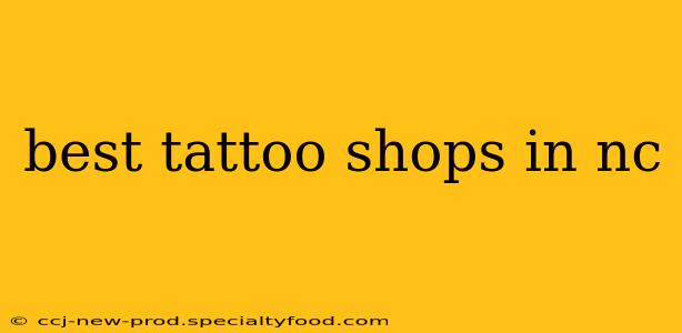 best tattoo shops in nc