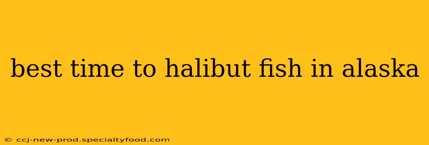 best time to halibut fish in alaska