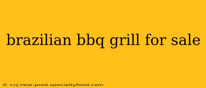 brazilian bbq grill for sale