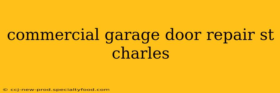commercial garage door repair st charles