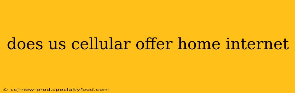 does us cellular offer home internet