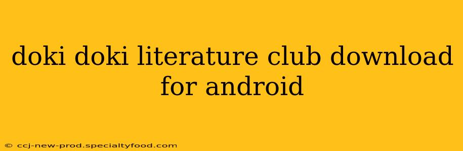 doki doki literature club download for android
