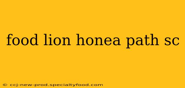 food lion honea path sc