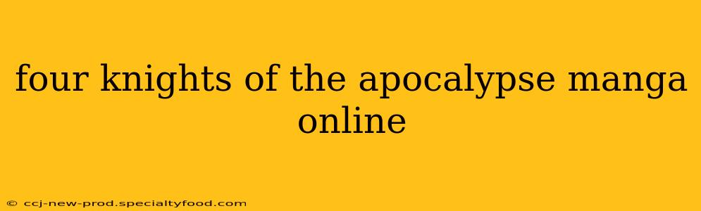 four knights of the apocalypse manga online