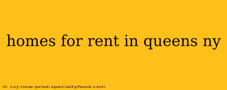 homes for rent in queens ny