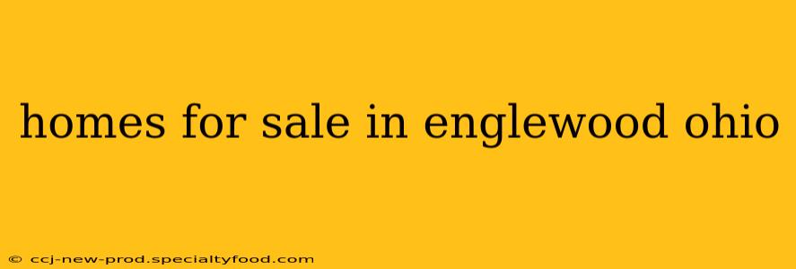 homes for sale in englewood ohio