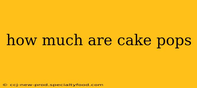 how much are cake pops