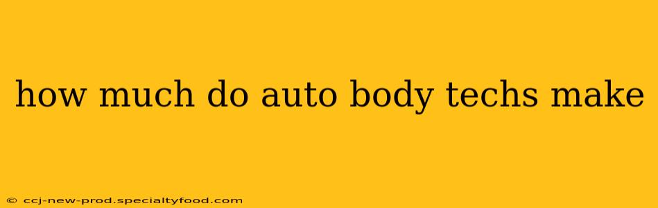 how much do auto body techs make