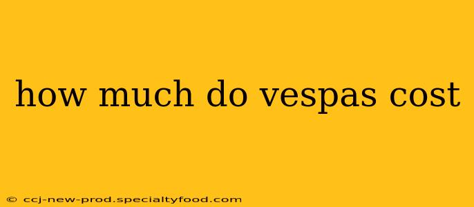 how much do vespas cost