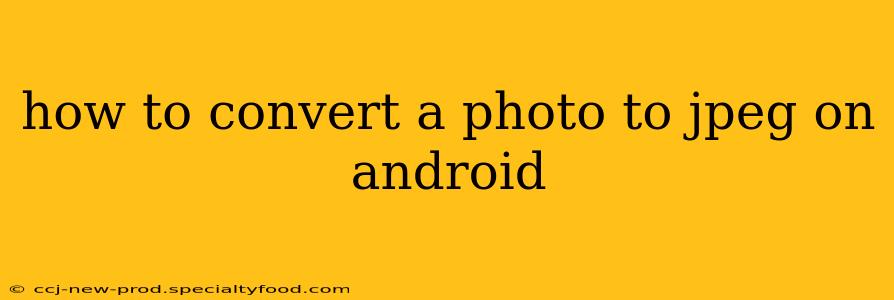 how to convert a photo to jpeg on android