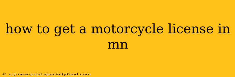 how to get a motorcycle license in mn