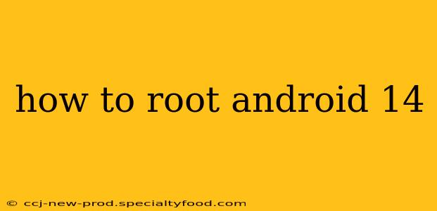 how to root android 14