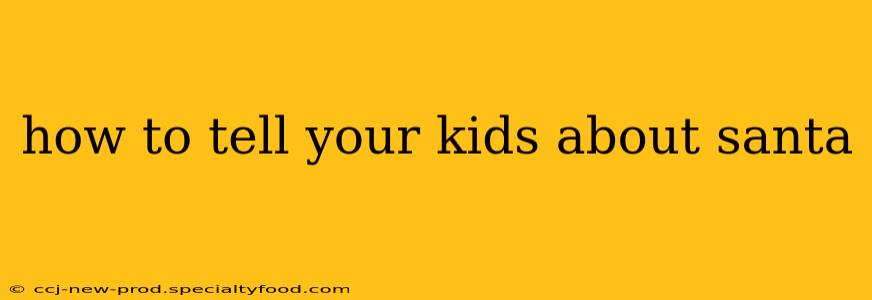 how to tell your kids about santa