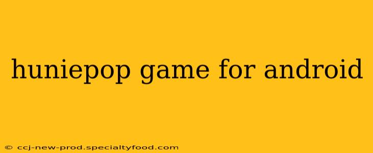 huniepop game for android