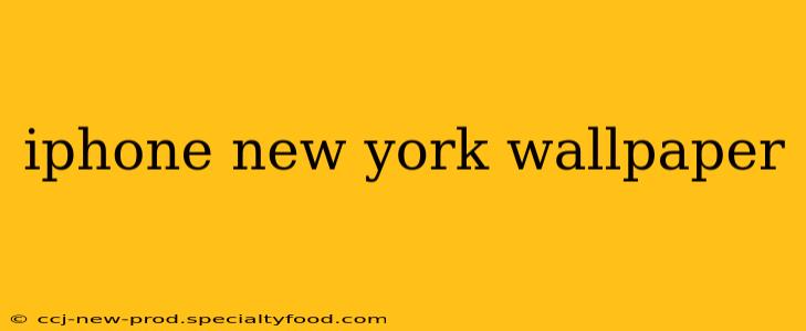 iphone new york wallpaper