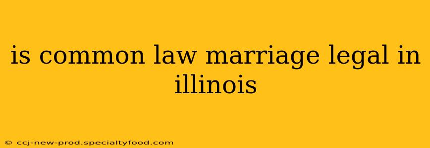is common law marriage legal in illinois