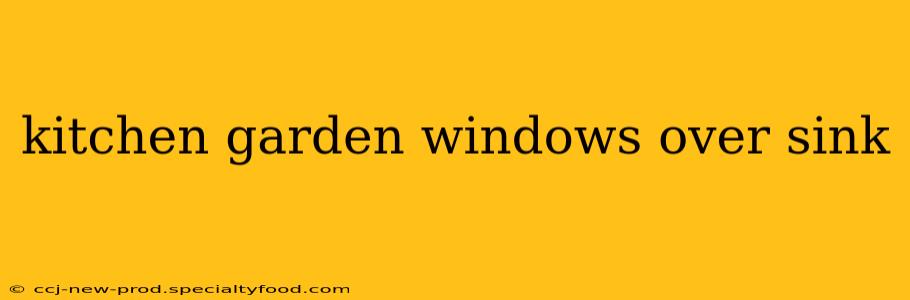 kitchen garden windows over sink