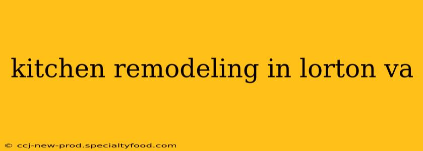 kitchen remodeling in lorton va