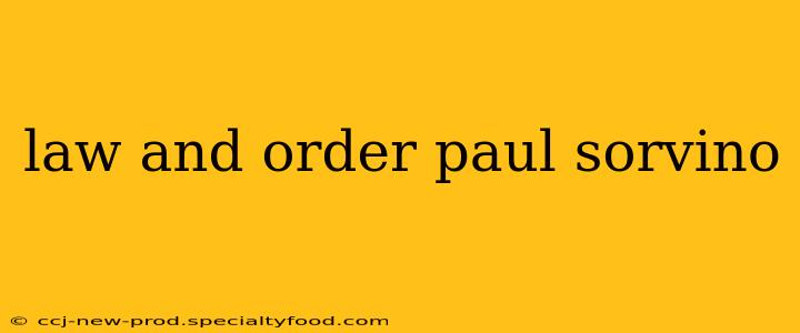 law and order paul sorvino