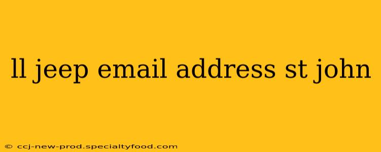 ll jeep email address st john