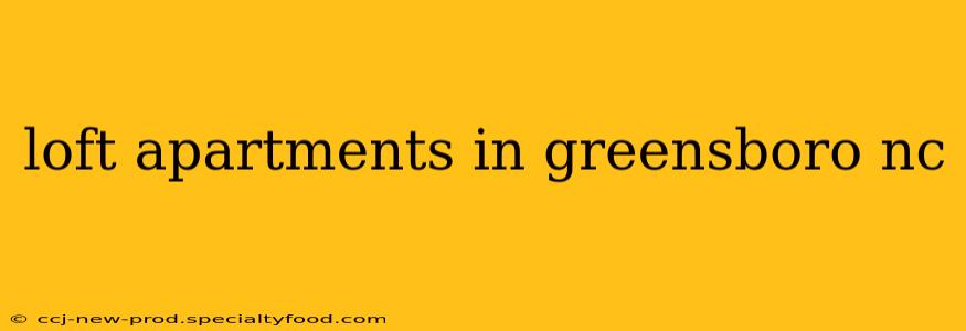 loft apartments in greensboro nc