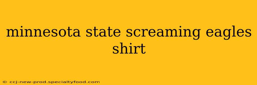 minnesota state screaming eagles shirt