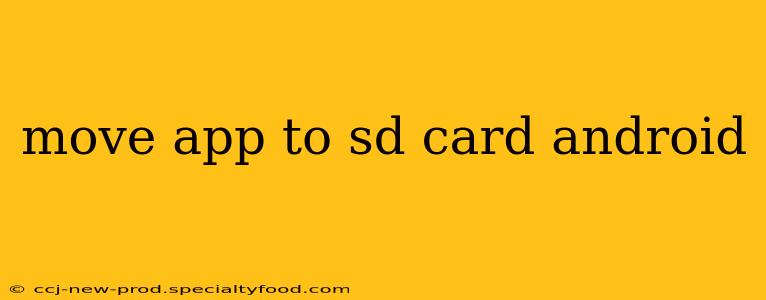 move app to sd card android