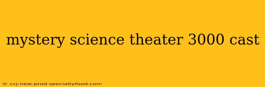 mystery science theater 3000 cast