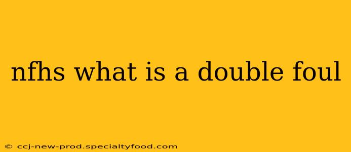 nfhs what is a double foul