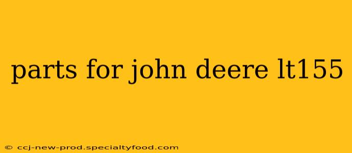 parts for john deere lt155