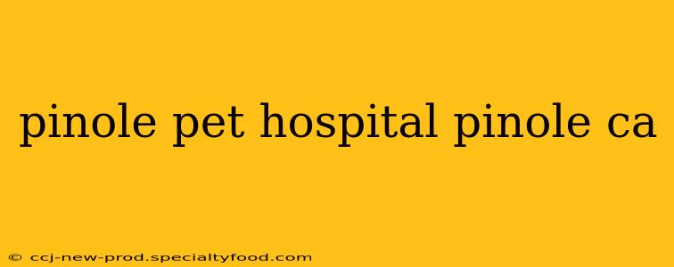 pinole pet hospital pinole ca