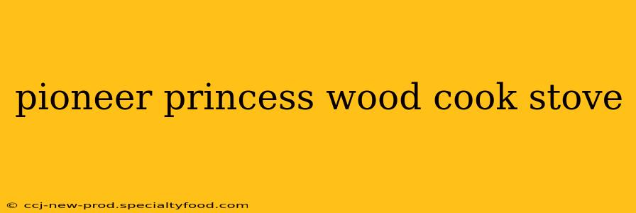 pioneer princess wood cook stove