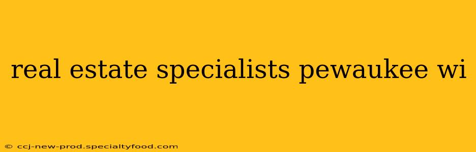 real estate specialists pewaukee wi