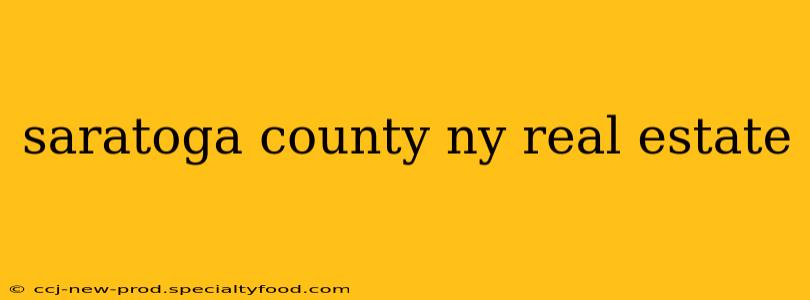 saratoga county ny real estate