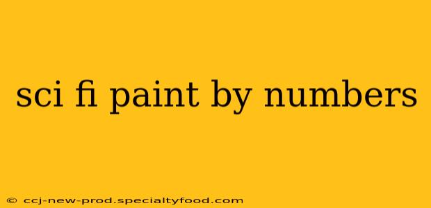 sci fi paint by numbers