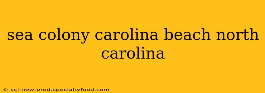 sea colony carolina beach north carolina