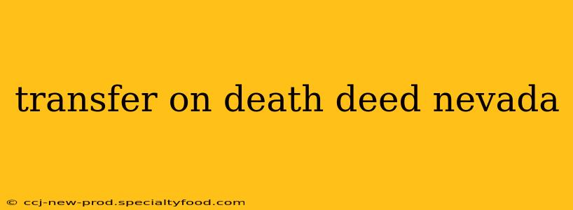 transfer on death deed nevada