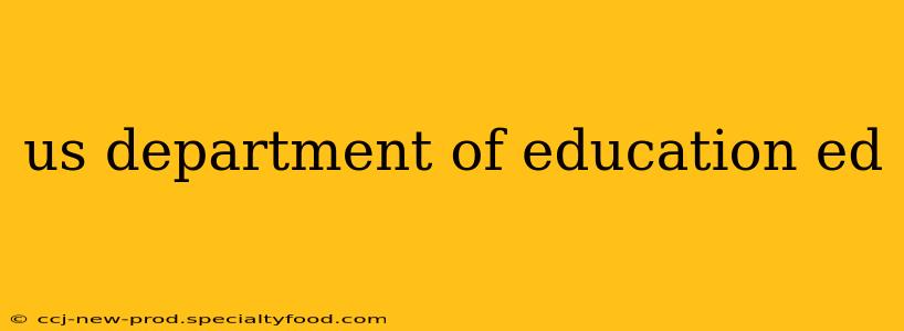 us department of education ed
