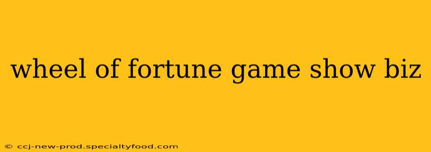wheel of fortune game show biz